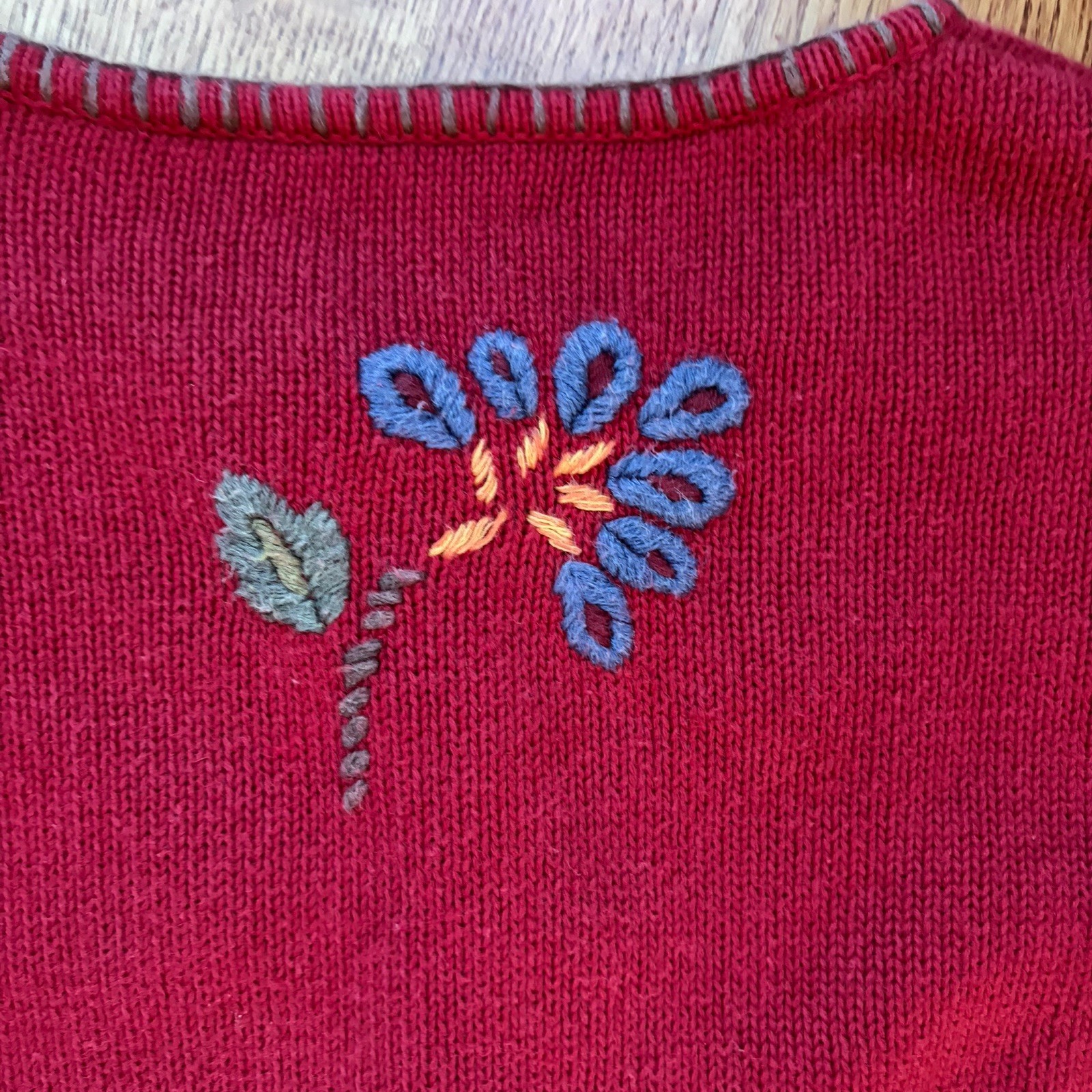 Vintage Coldwater Creek Women’s Small Cardigan Sweater Cottagecore Grandma Chic