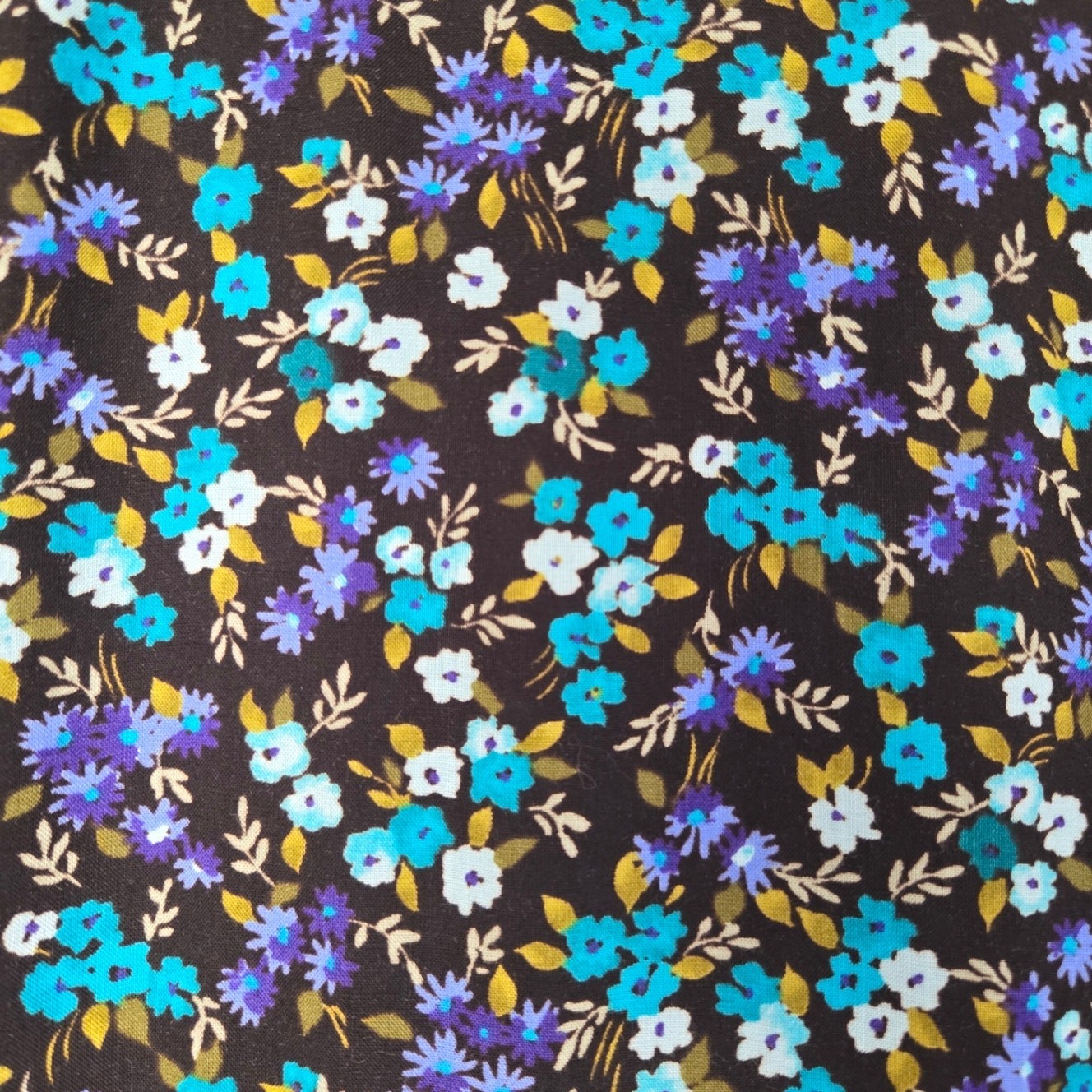 90s Vintage Y2K Whimsigoth Easy Sport Sleeveless Ditsy Floral Maxi Dress Size 8