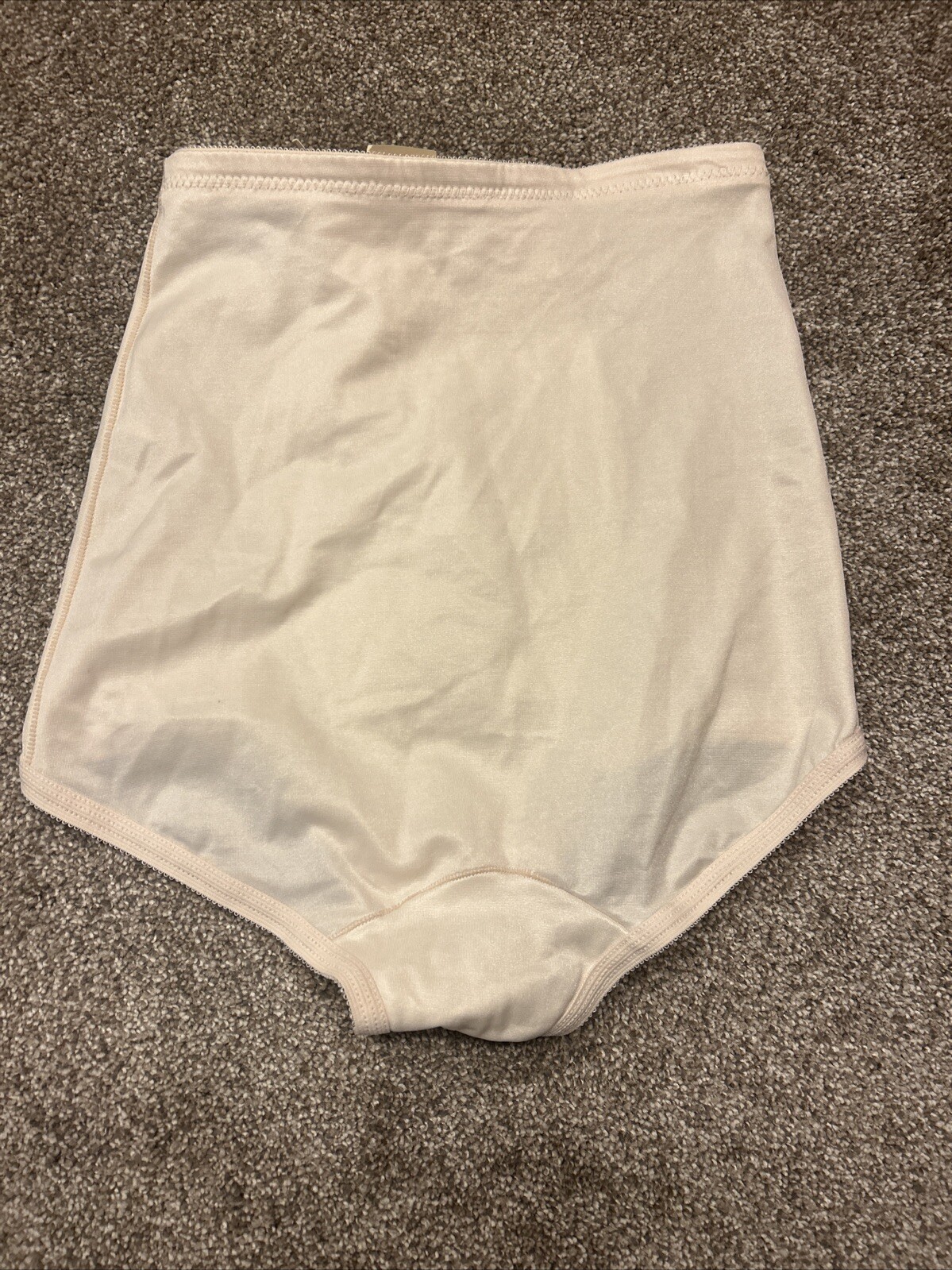 Vintage Lady Manhattan Panty Girdle Sz L Union Made Shapewear USA Nylon Spandex