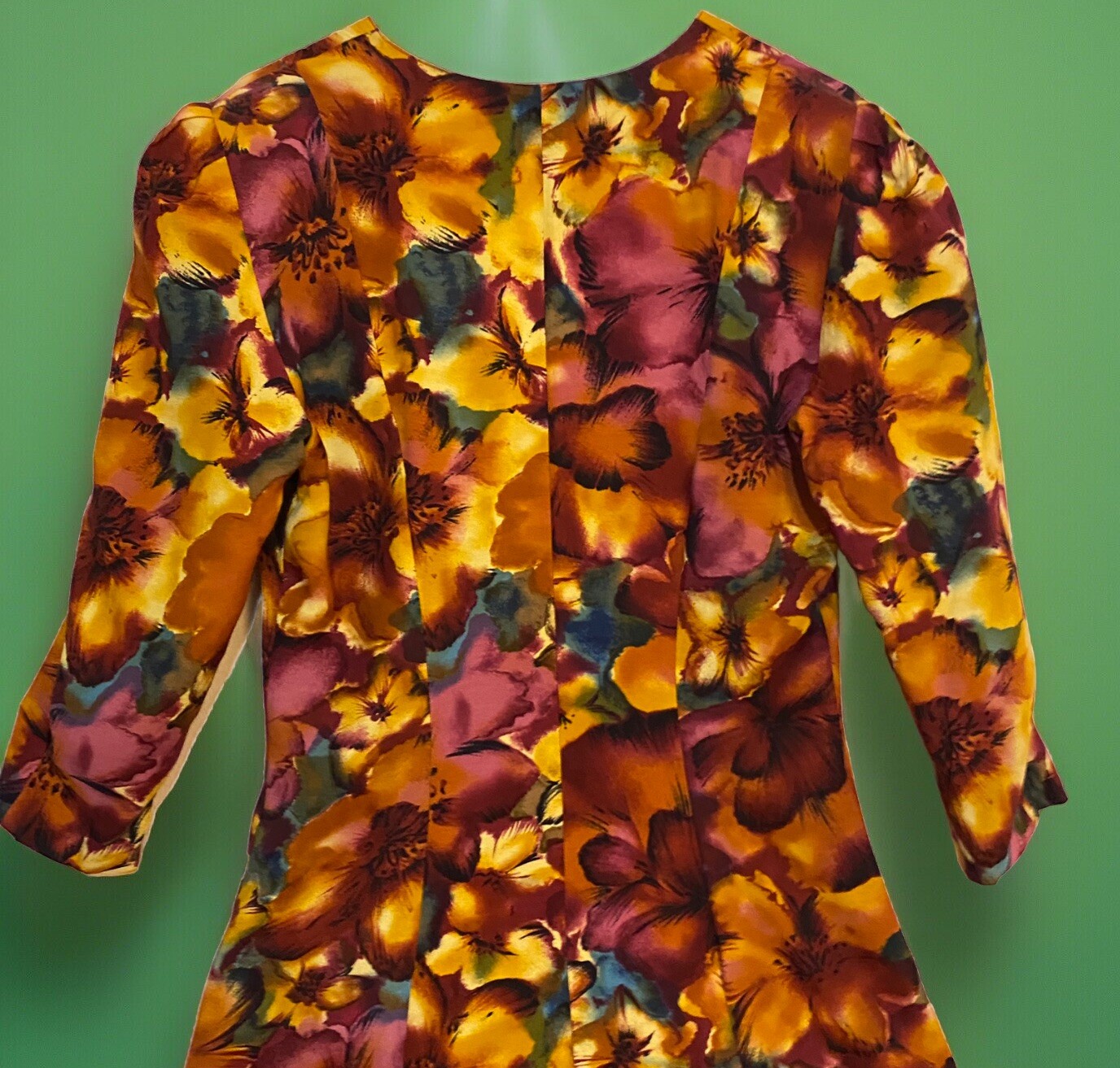 Vintage Size 11/12 W Jonathan Martin Dress CottageCore Floral Prairie Lagom Look