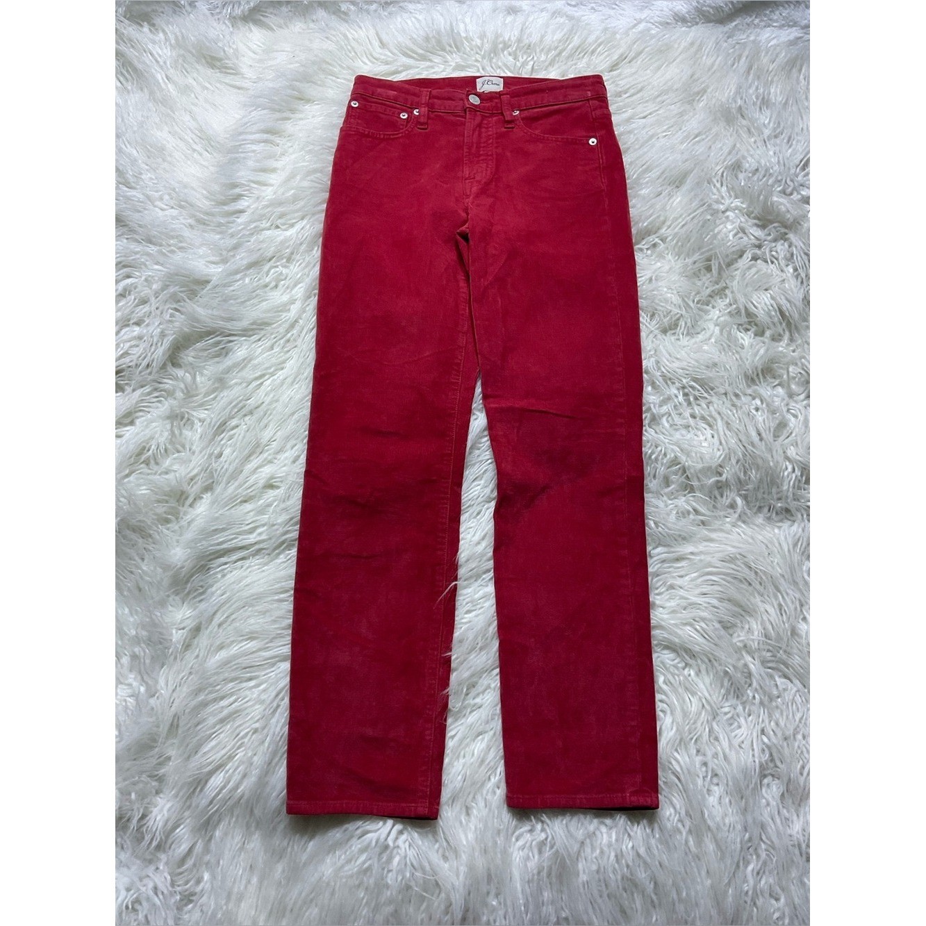 J Crew Vintage slim-straight corduroy pant