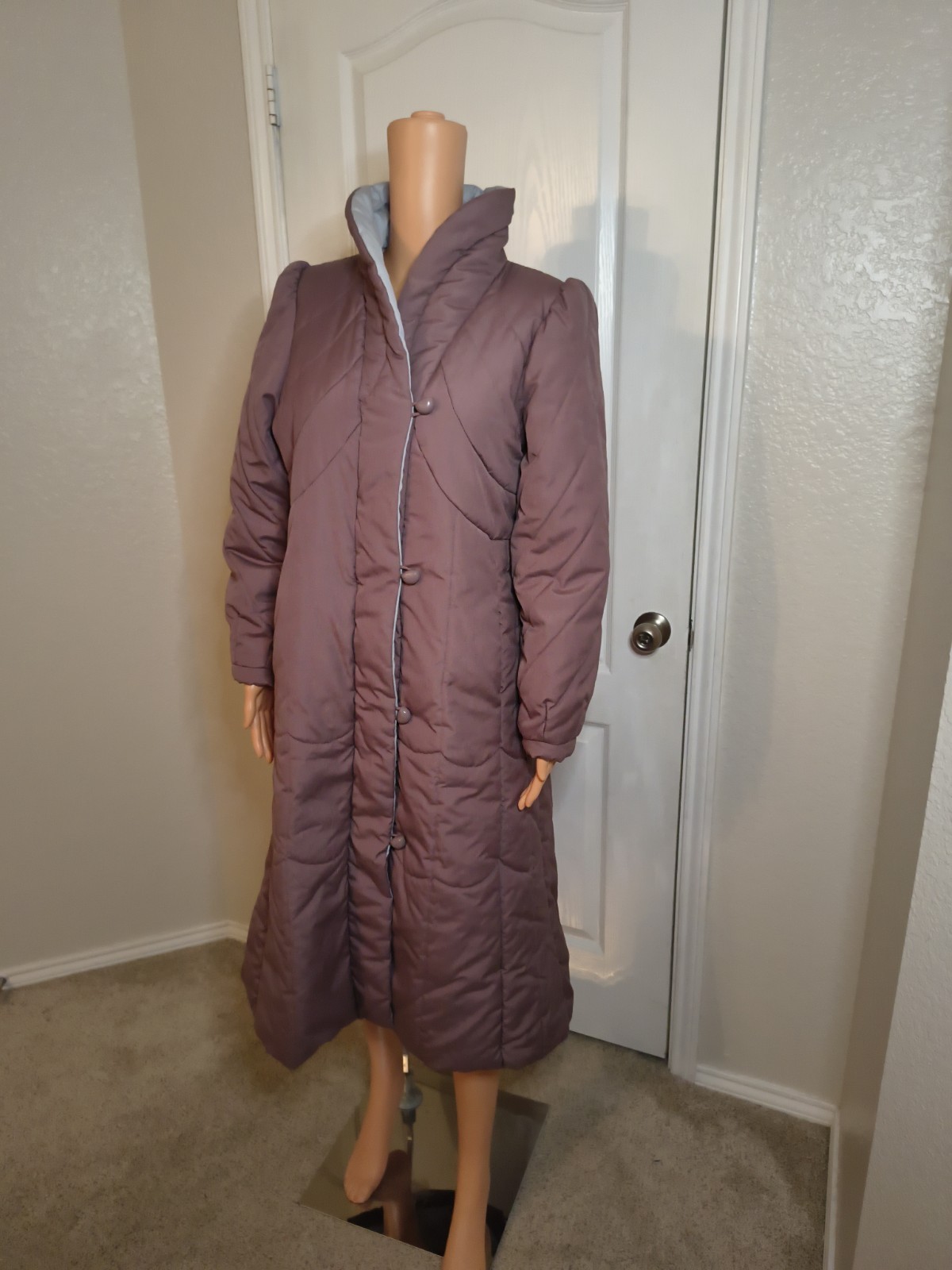 Vintage Puffer Grandmacore Cabincore Cottagecore Appr Large Women’s Coat -DP31