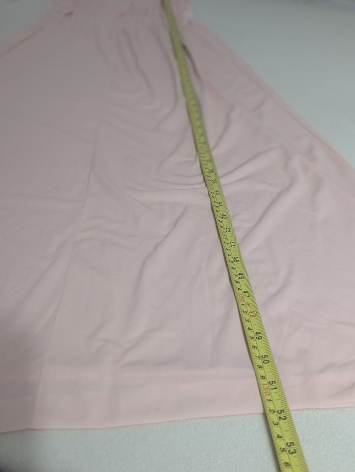 Vintage Gilead Blush Pink Nylon Nightgown Maxi Empire Waist Romantic Large