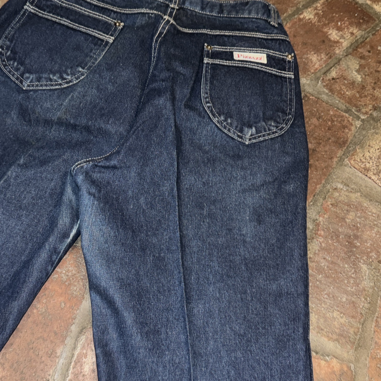 Vintage Pizzazz New York Paris Jeans High Waist Sz 16 60s 70s