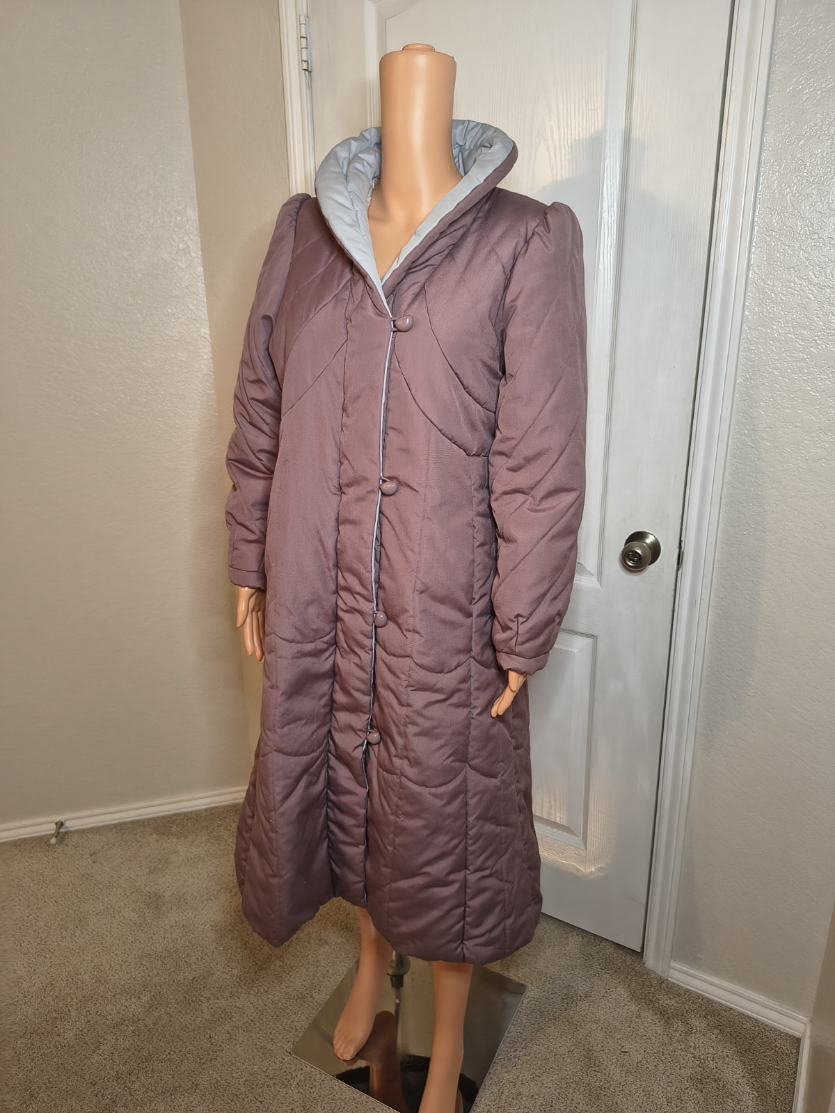 Vintage Puffer Grandmacore Cabincore Cottagecore Appr Large Women’s Coat -DP31