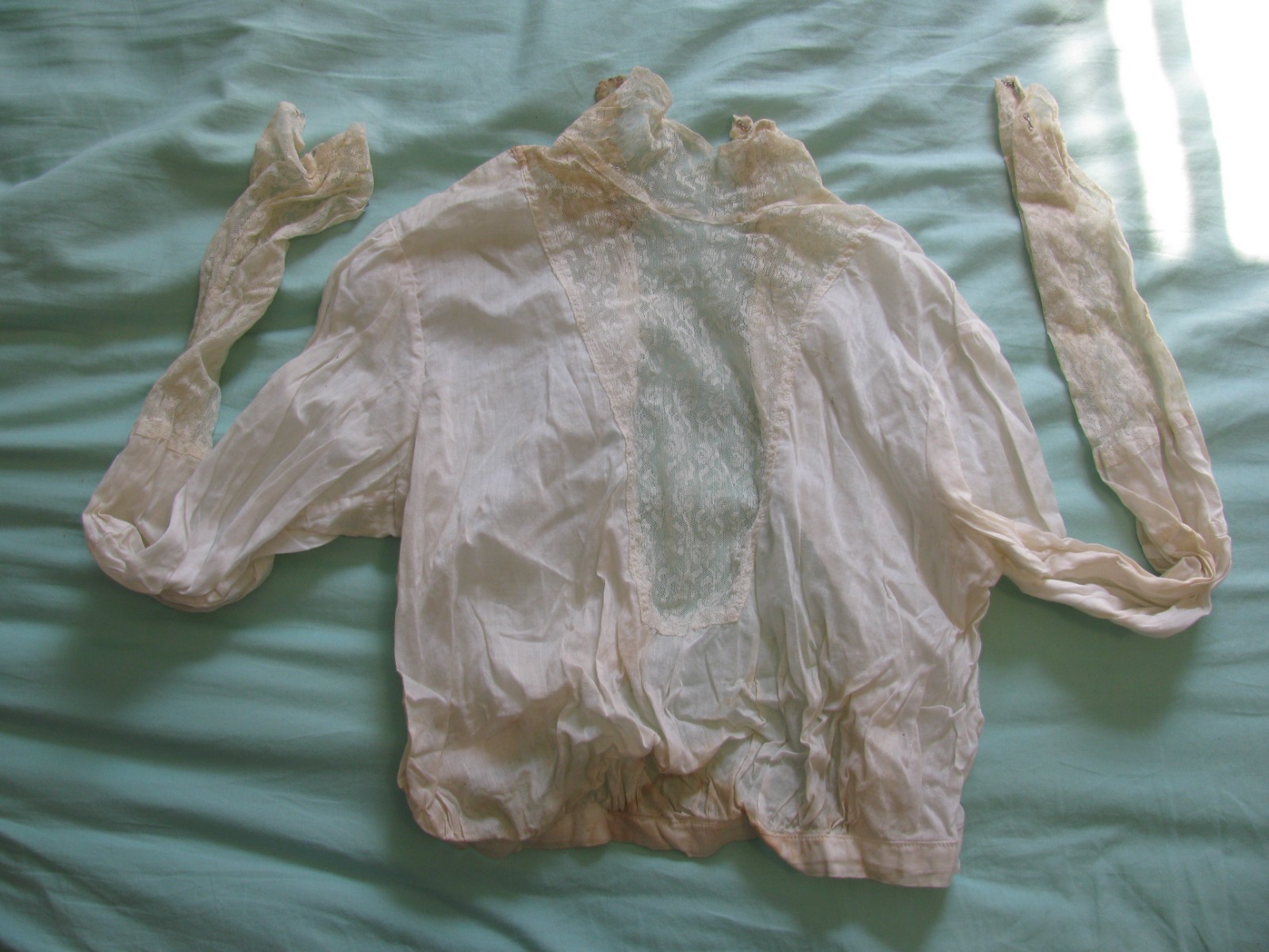 Antique Womens Blouse Circa 1900 Small