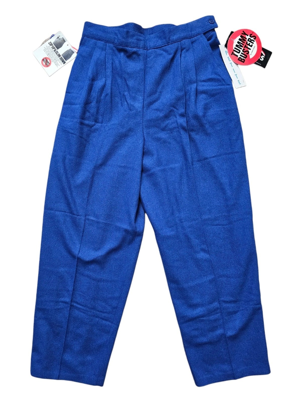 DEADSTOCK! 80s – 90s Item-Eyes tummy-buster pleated front trousers . size 16P