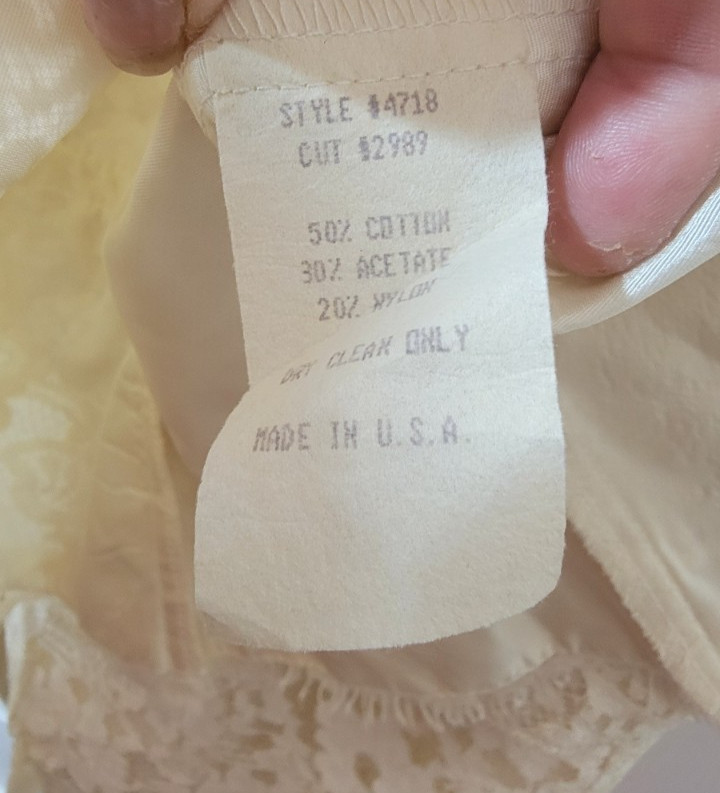 EUC VTG Cachet Ivory Lace 80s Skirt Suit Victorian 5/6 XS Wedding Mother Bride