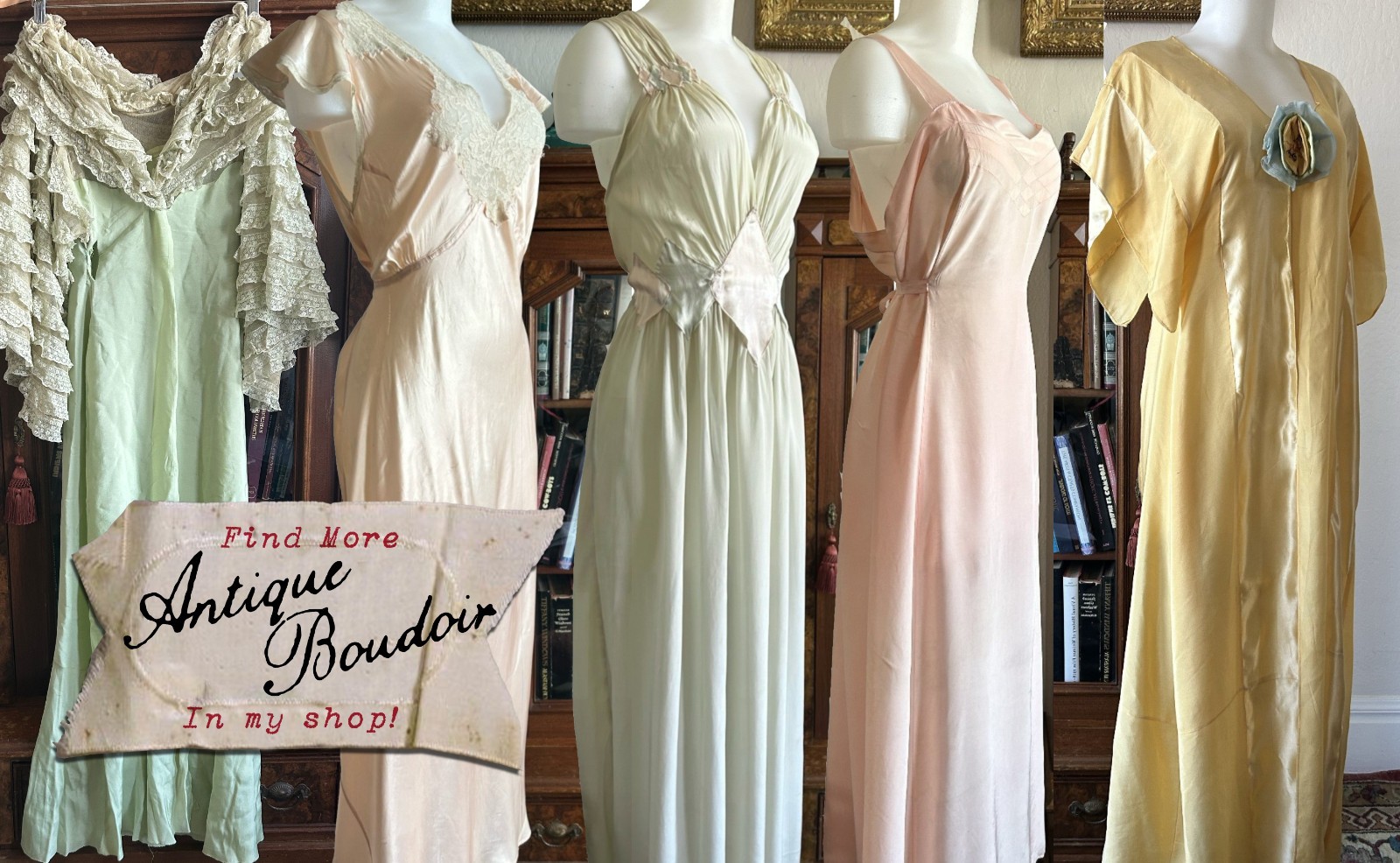 Incredible Vintage 50s 60s 3pc FRINGE Lingerie Set MCM gogo with Cape Peignoir S
