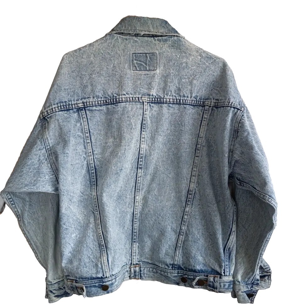 Prezzia Jeanwear Women Large Legend Vintage Acid Wash Denim Jacket Argentina