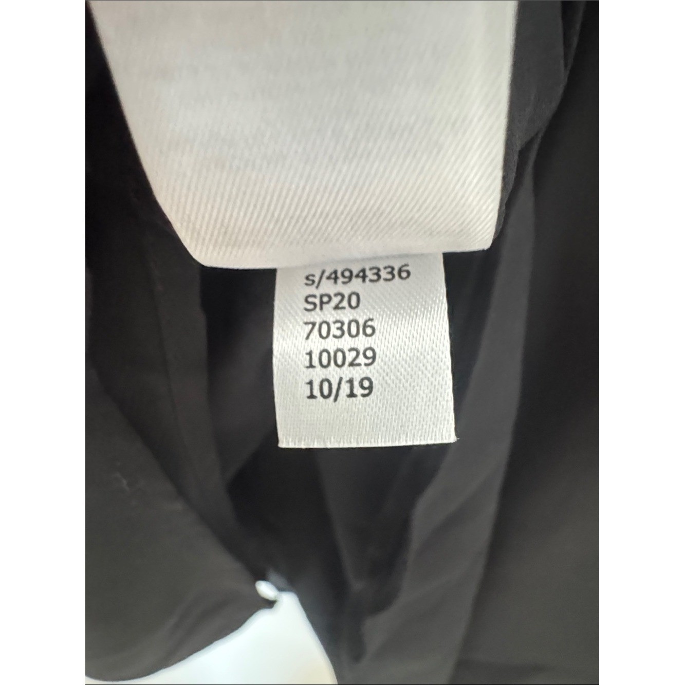 NWT LOFT Black Chiffon Minimalist Office Capsule Lined VNeck Cami Tank Blouse XL