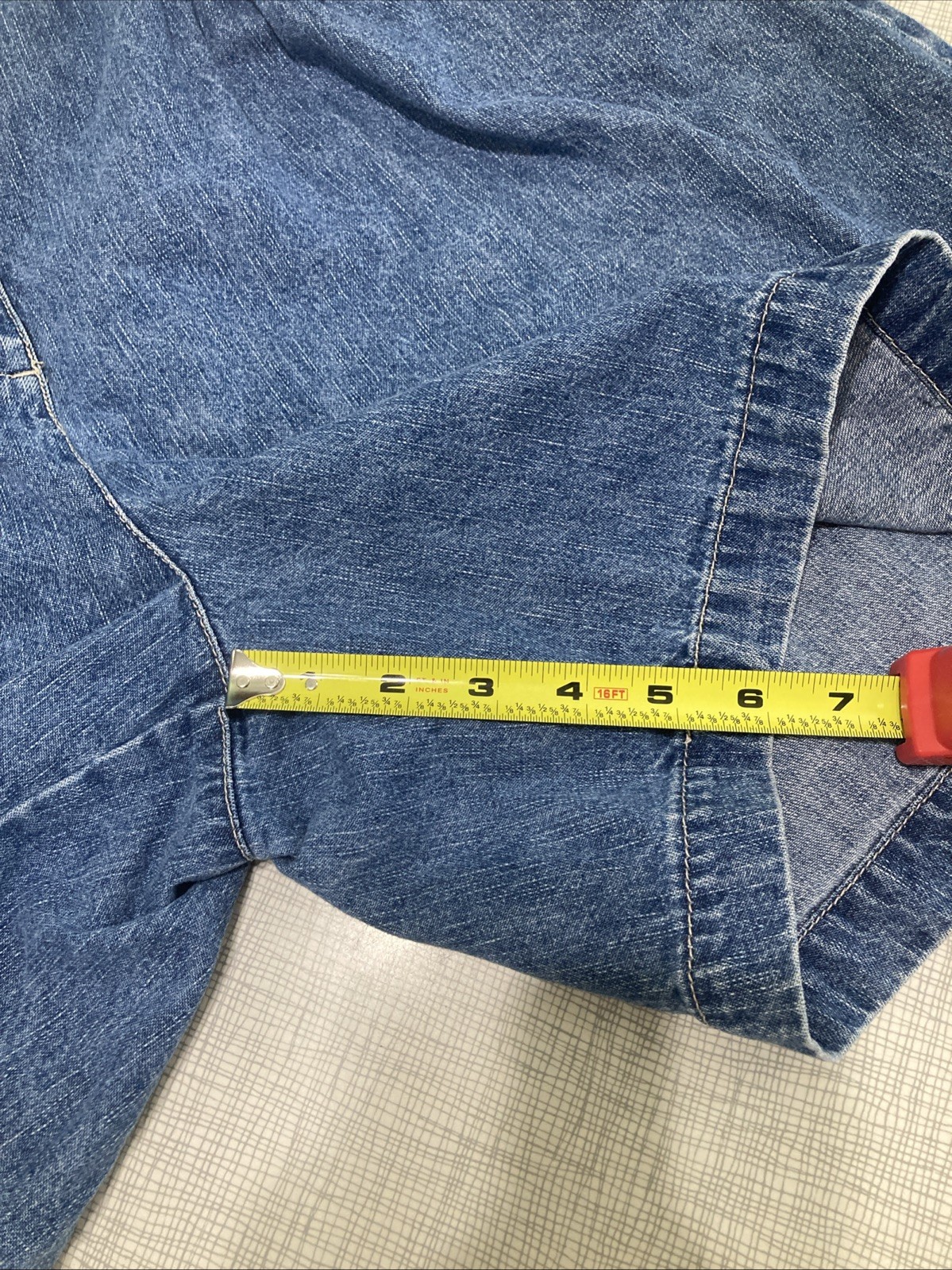 Vtg 90s Bill Blass 18W Mom Shorts High Rise Pleated Blue Denim Plus Size Cotton