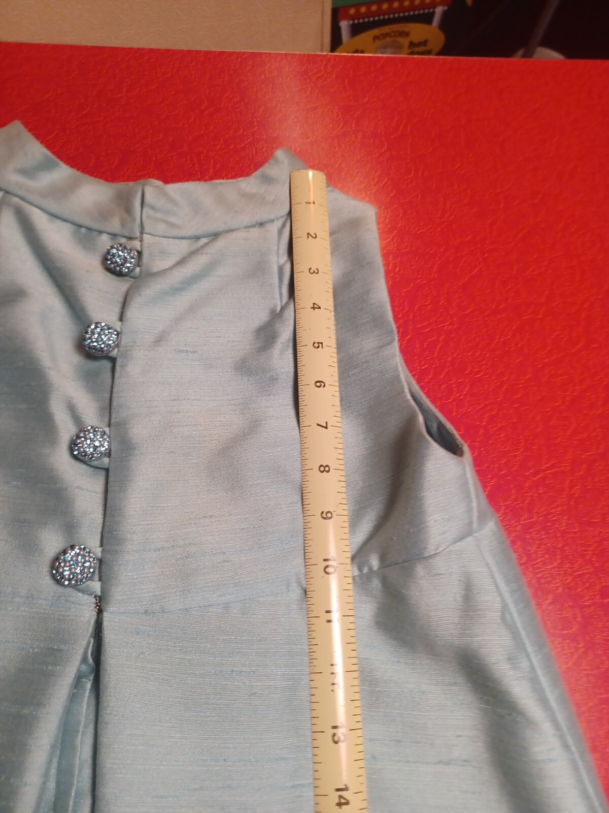 True Vtg Mid-century 1960s Silk Empire Waist Evening Gown Dress Mod UNION LABEL