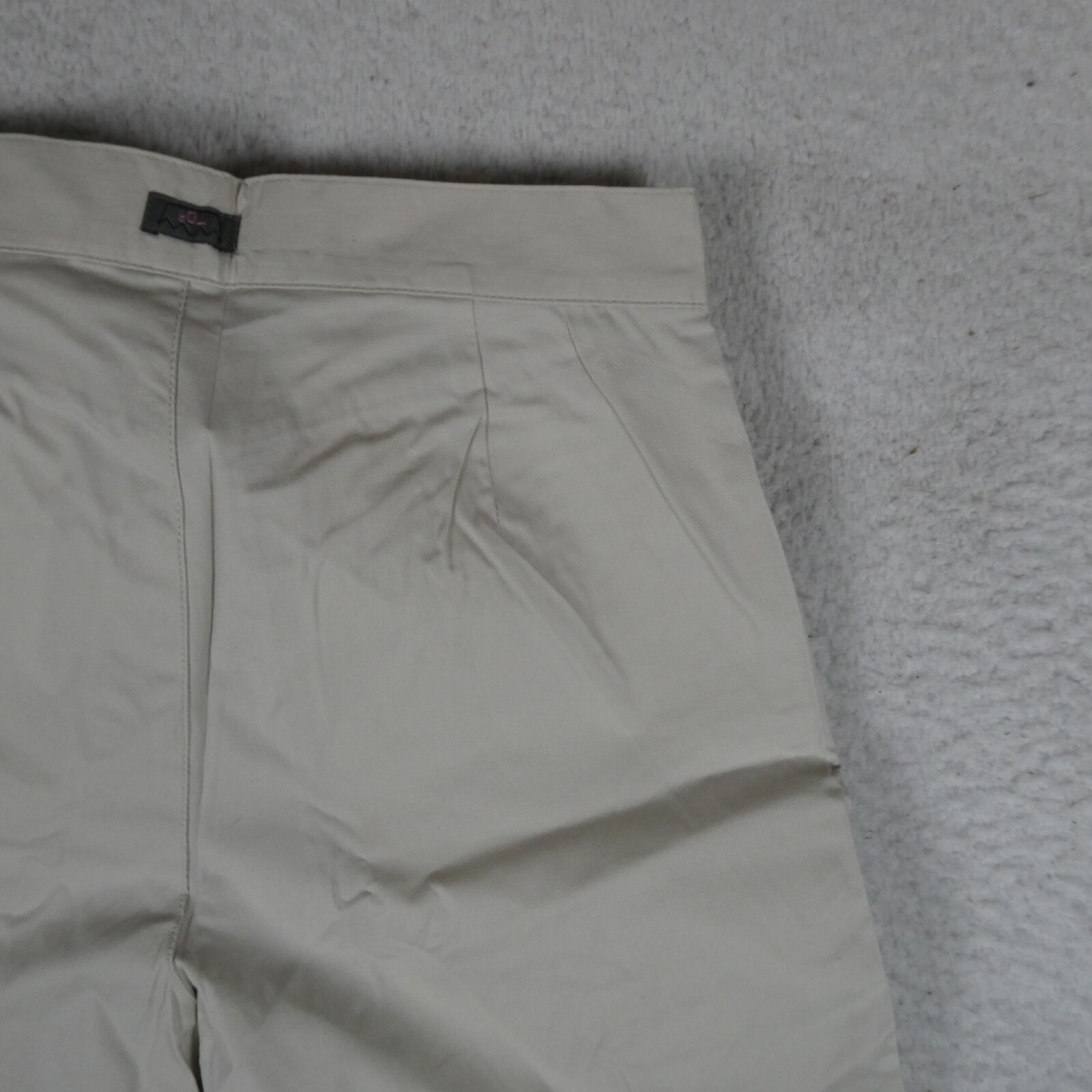 Vintage Todd Oldham Shorts Women Size 1 Sand Tan Stretch