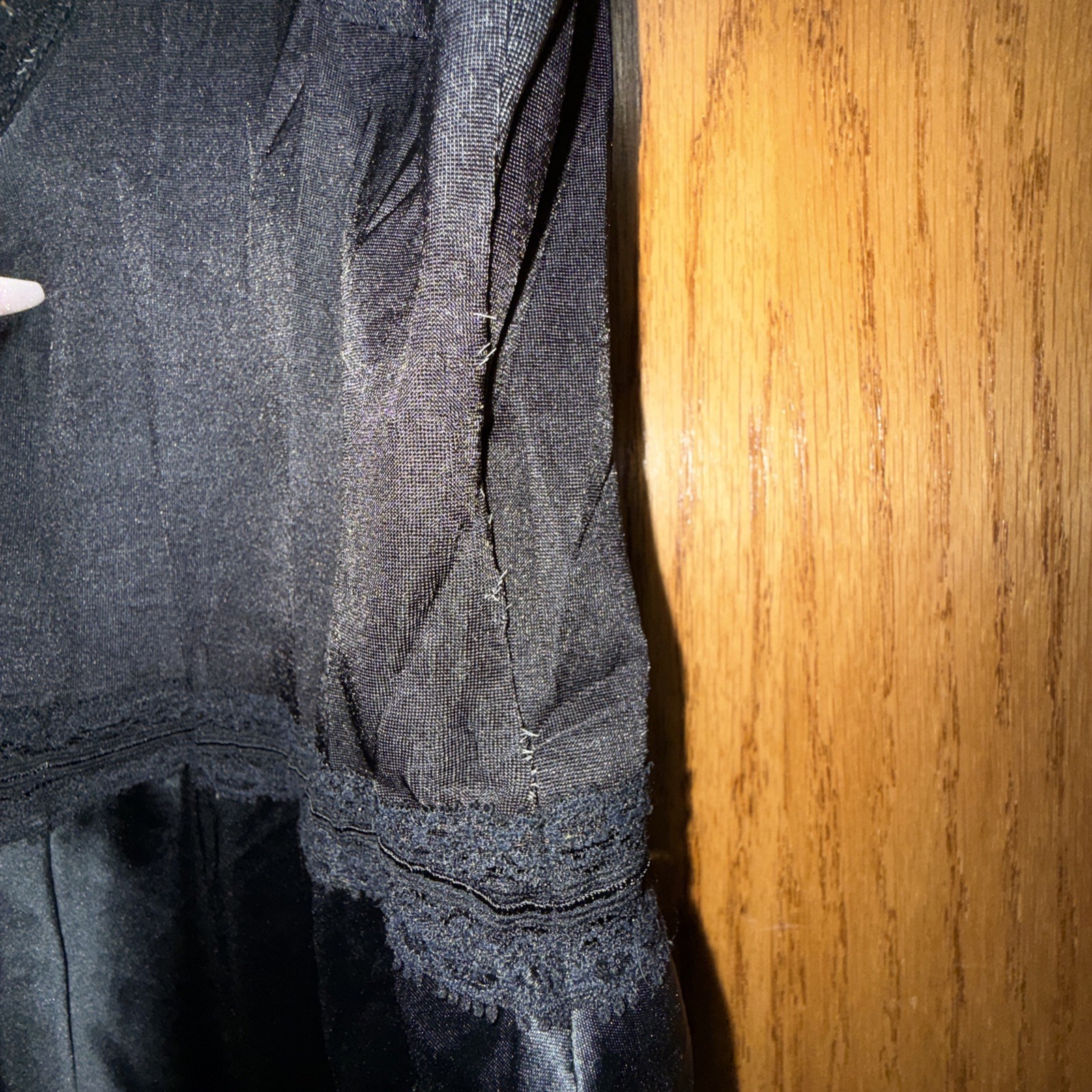 Vintage 1980s Maidenform “Something Special” Black Full Slip Size 32 USA Union