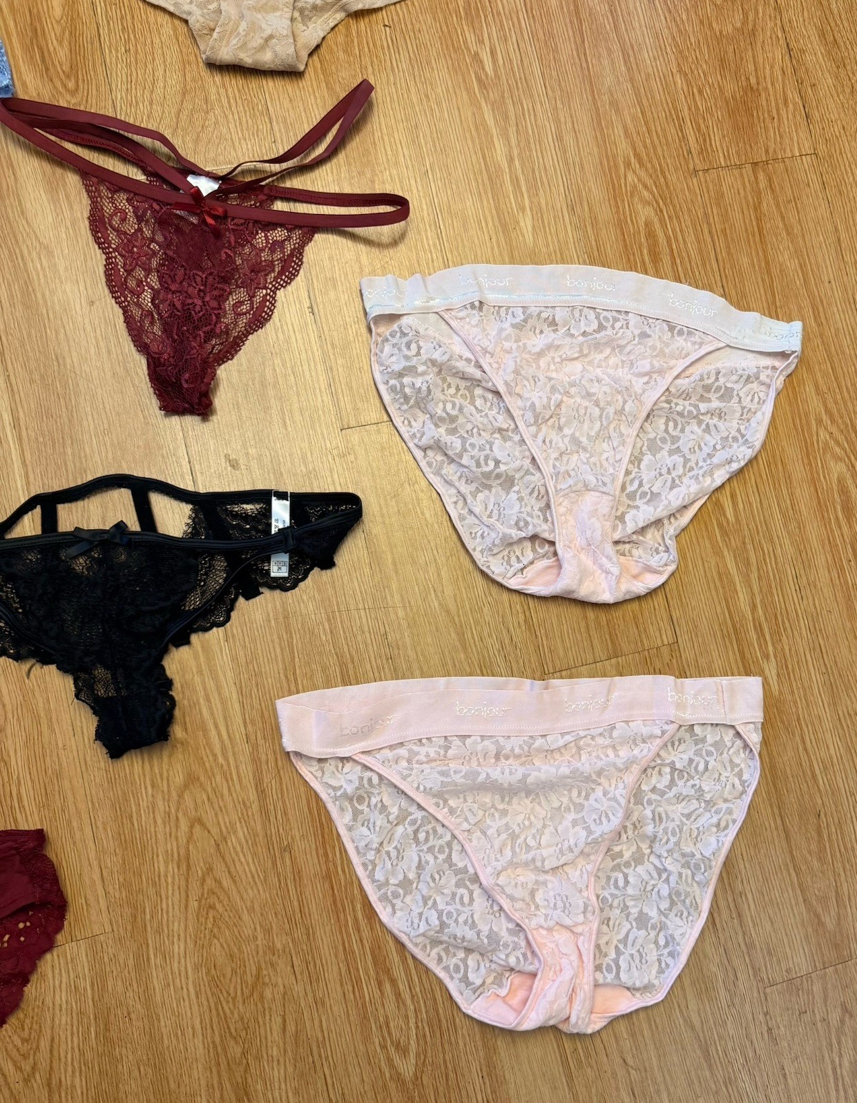 20 Vintage Panty Cutter Lot 2000s Low Rise Strappy Lace Thong Bikini ISSUES