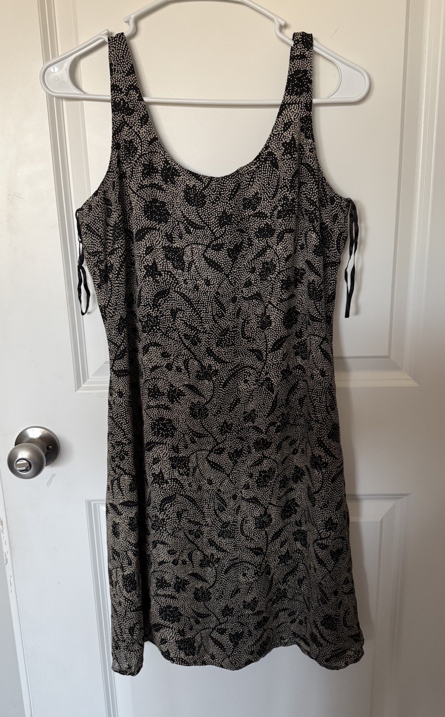 Ann Taylor Vintage Silk Sheath Little Black Dress Floral NWT Sz 8 NEW