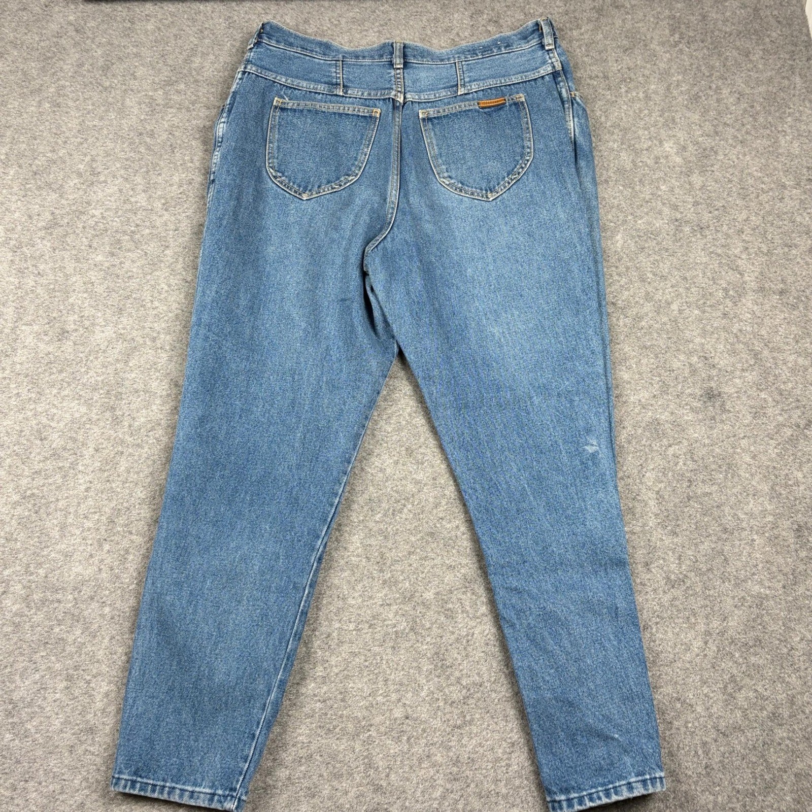 Gitano Jeans Womens 20 Blue Vintage 90s High Waisted Tapered Elastic Waist Denim