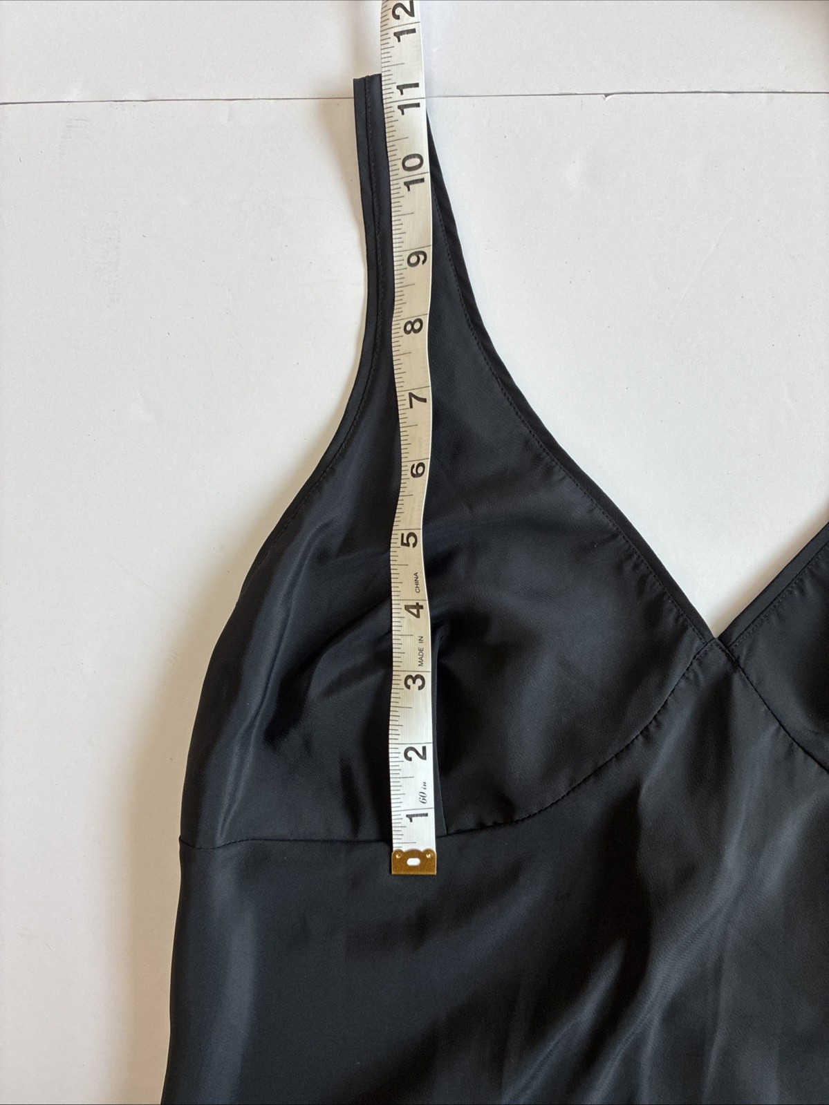 VTG Lady Lynne Slip, Black, Women’s Size 36, 42” Long, Style 9570, Bellow Knee