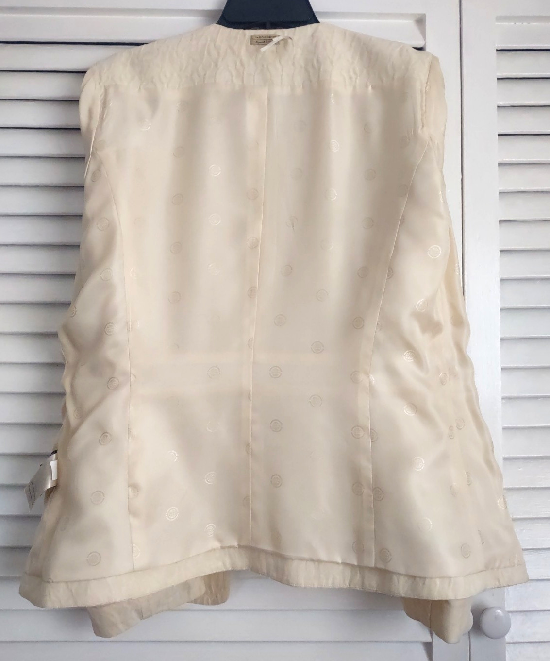 VTG Max Studio Special Edition Linen/Silk Blend Jacket Sz. 12 Perfect Yellow