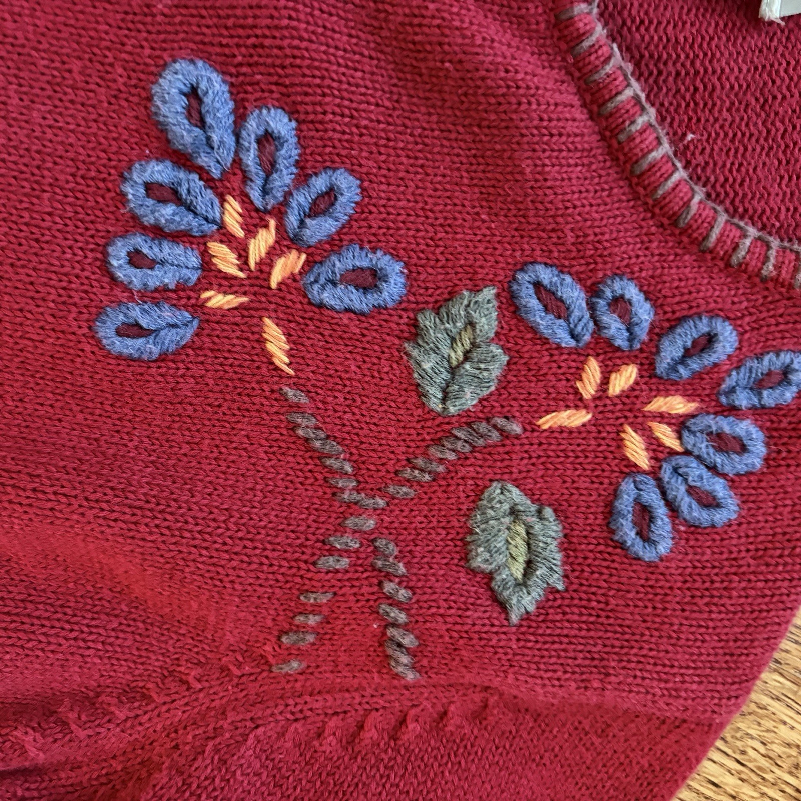 Vintage Coldwater Creek Women’s Small Cardigan Sweater Cottagecore Grandma Chic