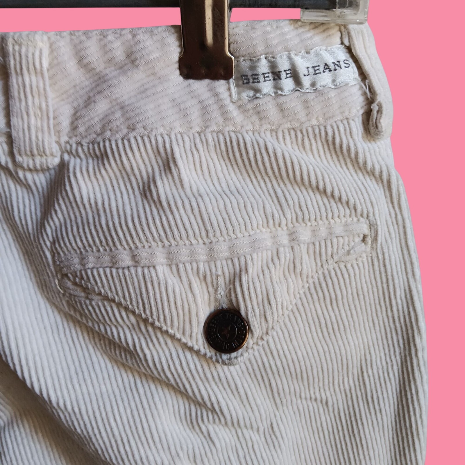 True Vintage JEANS 28×34 Sz 14 Vtg 80’s Womens Hi Waist Disco Cords Authentic