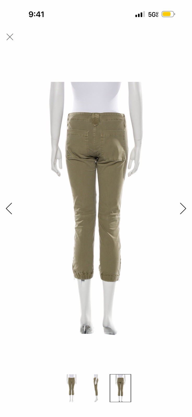 Frame Skinny Leg Pants Size 27