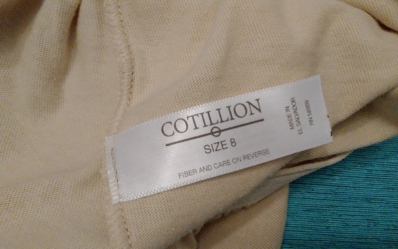 Panties NOS NEW Vintage Cotillion Size 8 Beige Nude Cotton Granny Knickers