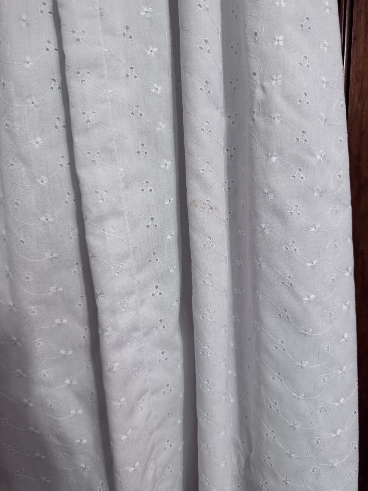 Gunne Sax Jessica McClintock Prairie Dress White Pink Floral Sz 5
