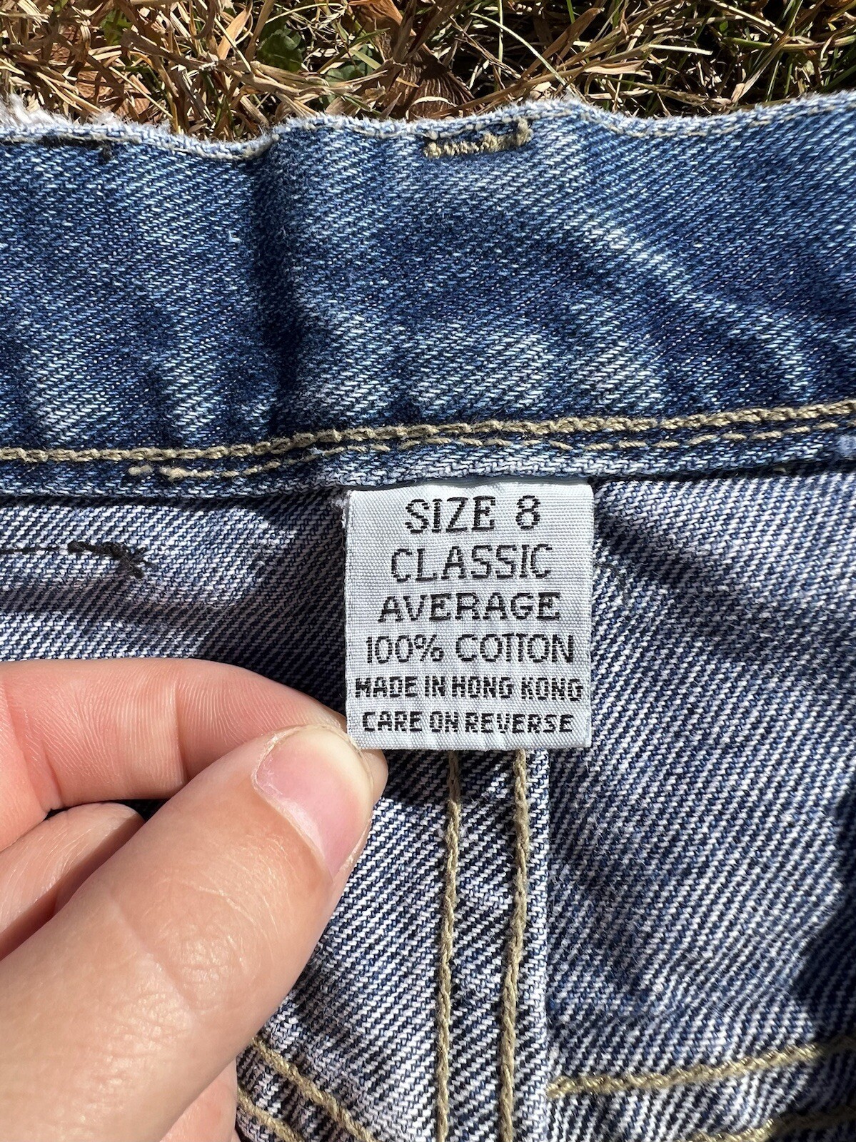 Vintage 80s High-Waisted Medium-Wash Mom Jeans by New York Jeans! 27” Waist