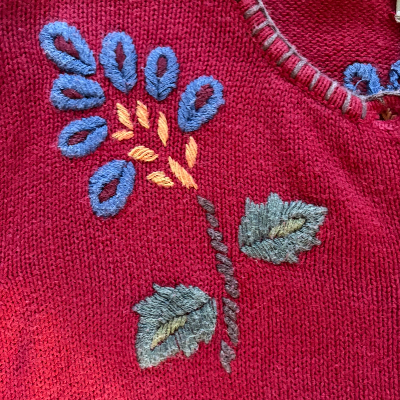 Vintage Coldwater Creek Women’s Small Cardigan Sweater Cottagecore Grandma Chic