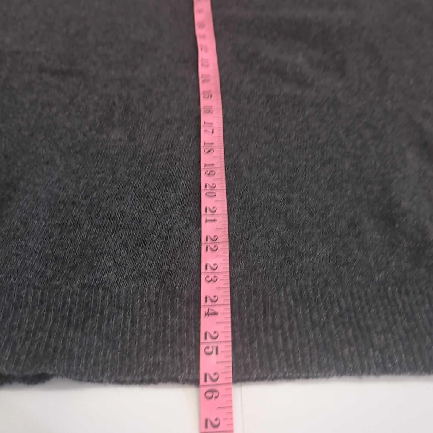 Vintage 1950s Welgrume V-neck XL Lambs Wool Sweater USA Sportswear Grey Made USA