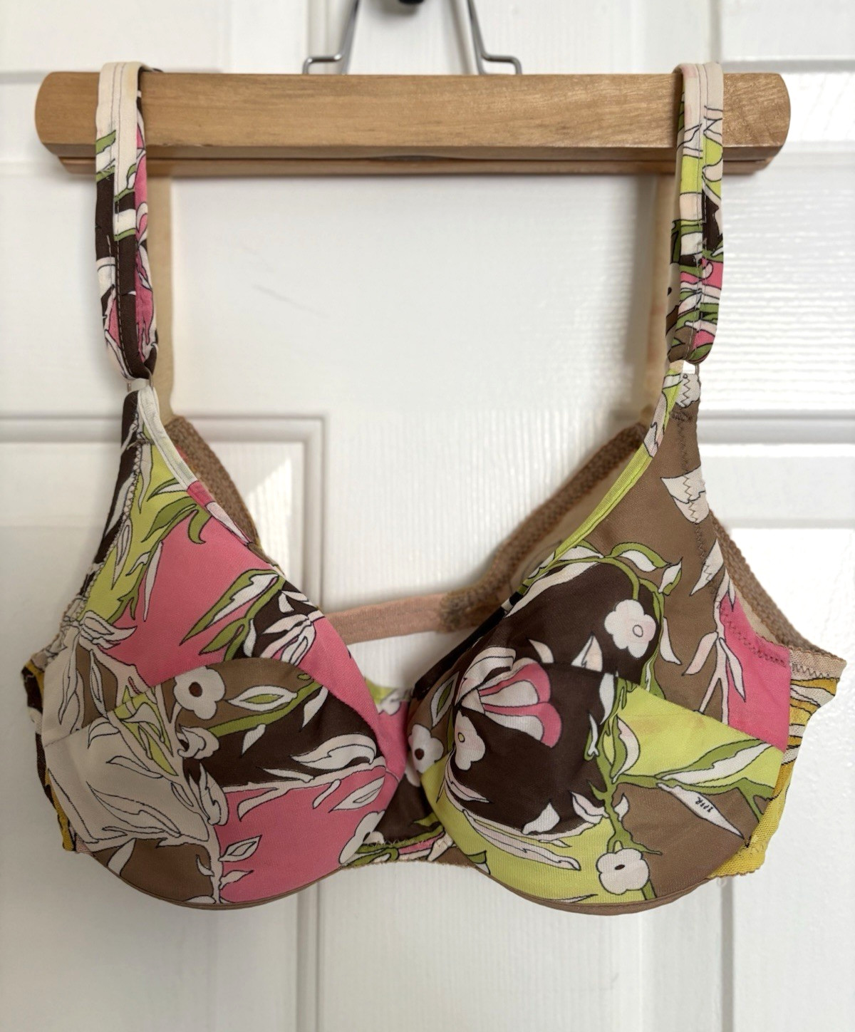 Vtg Emilio Pucci for Formfit Rogers Bra 32-C Late 60s/Early 70s *Well-Loved READ
