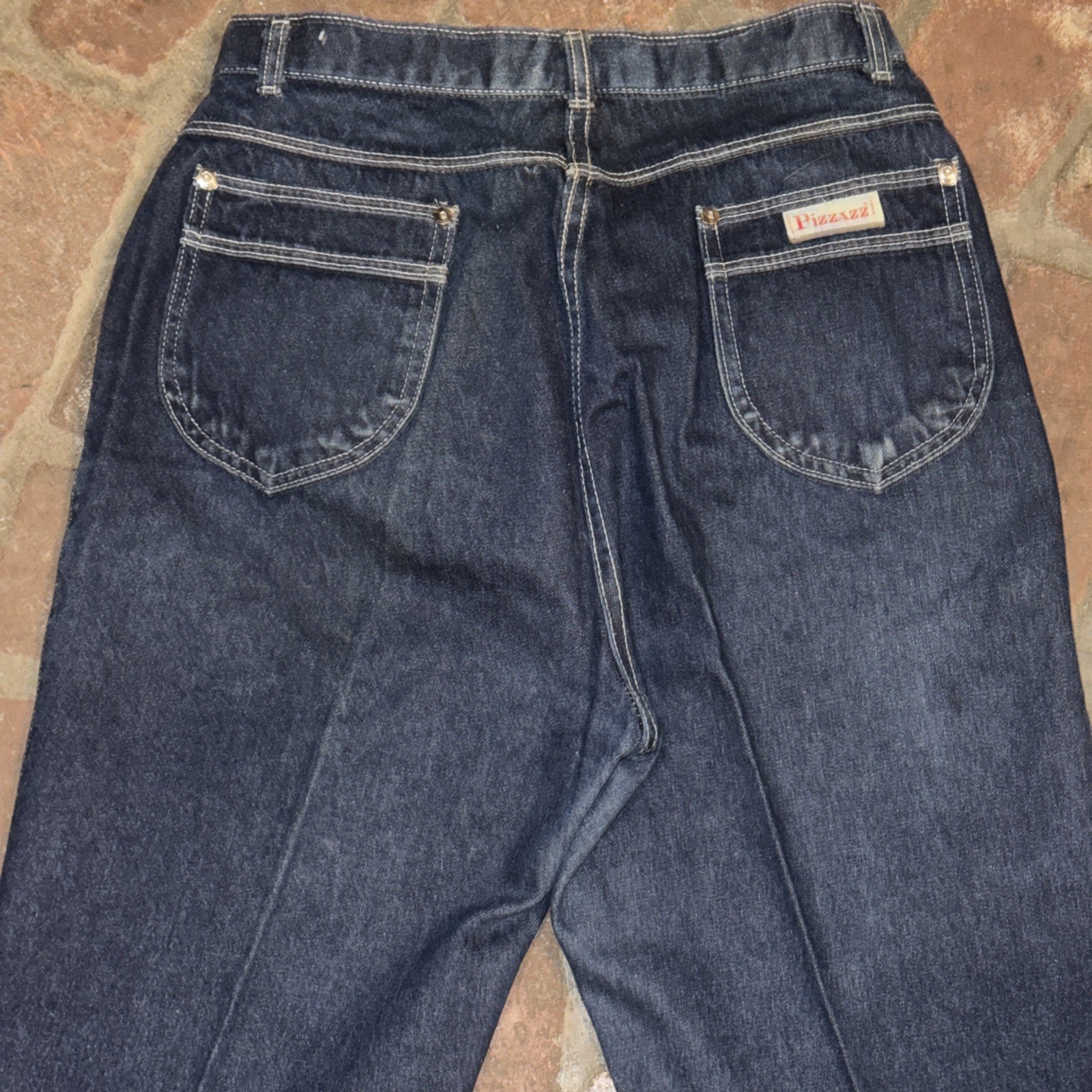 Vintage Pizzazz New York Paris Jeans High Waist Sz 16 60s 70s