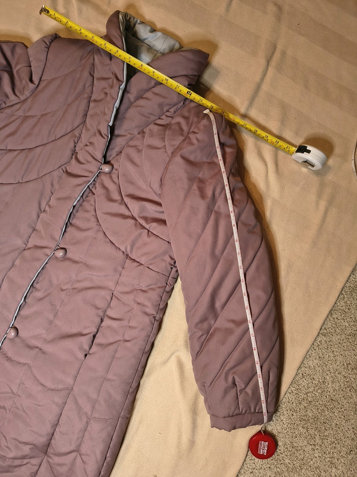 Vintage Puffer Grandmacore Cabincore Cottagecore Appr Large Women’s Coat -DP31