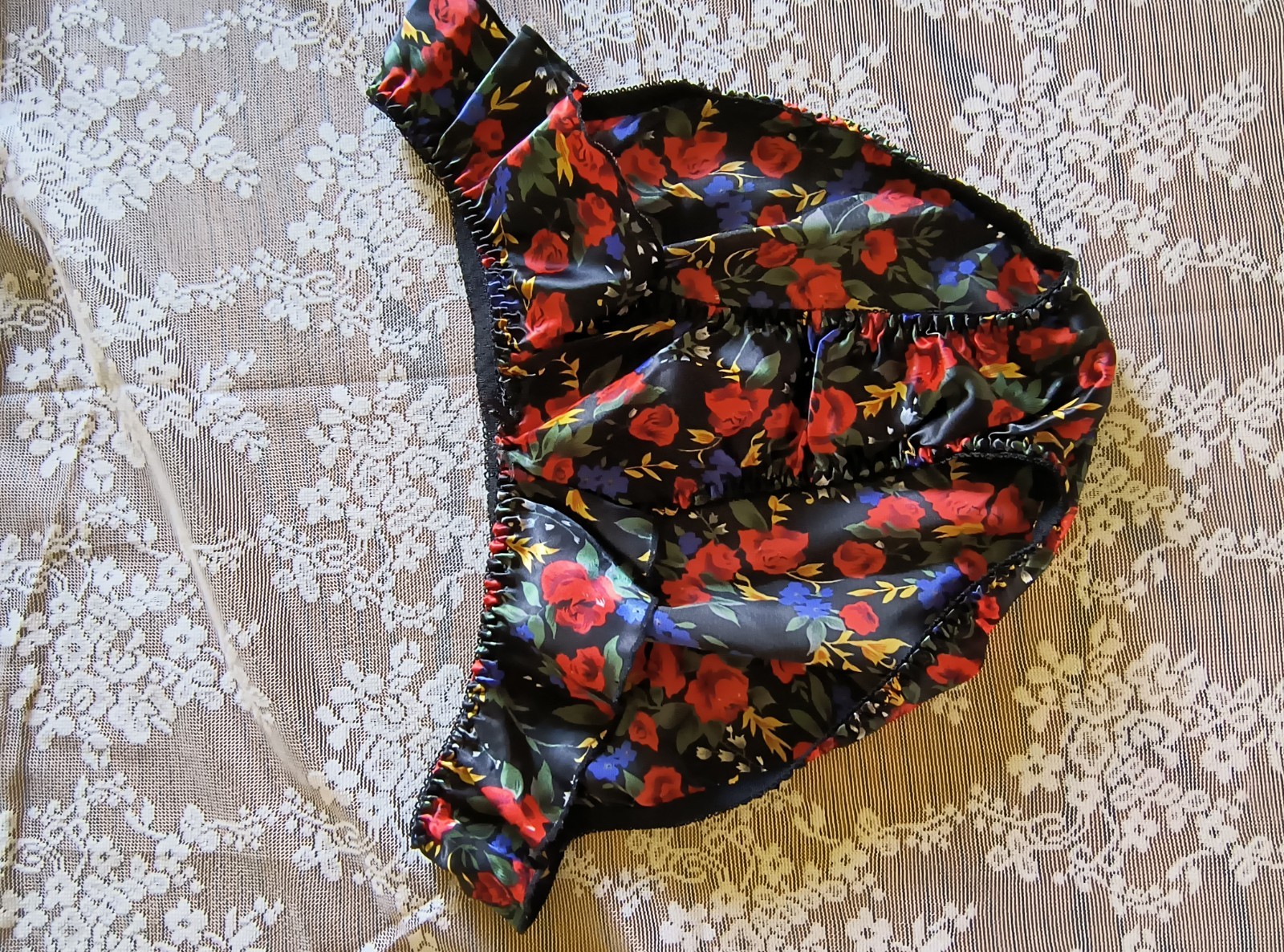 Sexy Satin Panty Silky Flutter Bikini Panties