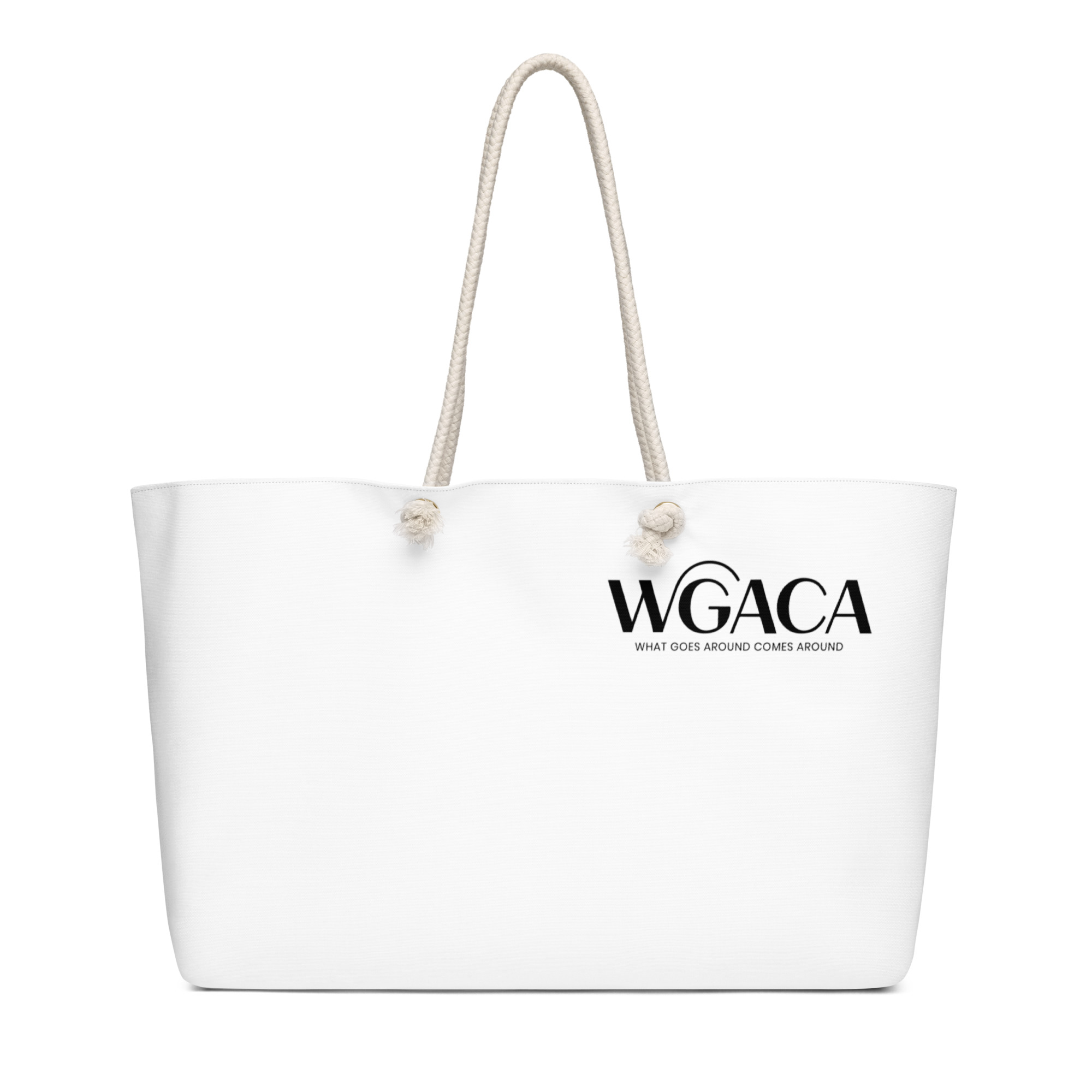 Oversized weekender bag